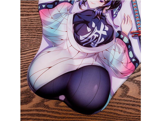 Animation Demon Slayer 3D mouse pad wrist pad wrist pad silicone pad milk silk fabric