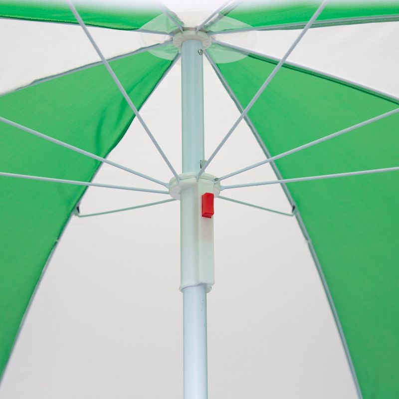Stansport Picnic Table and Umbrella Combo Pack Green