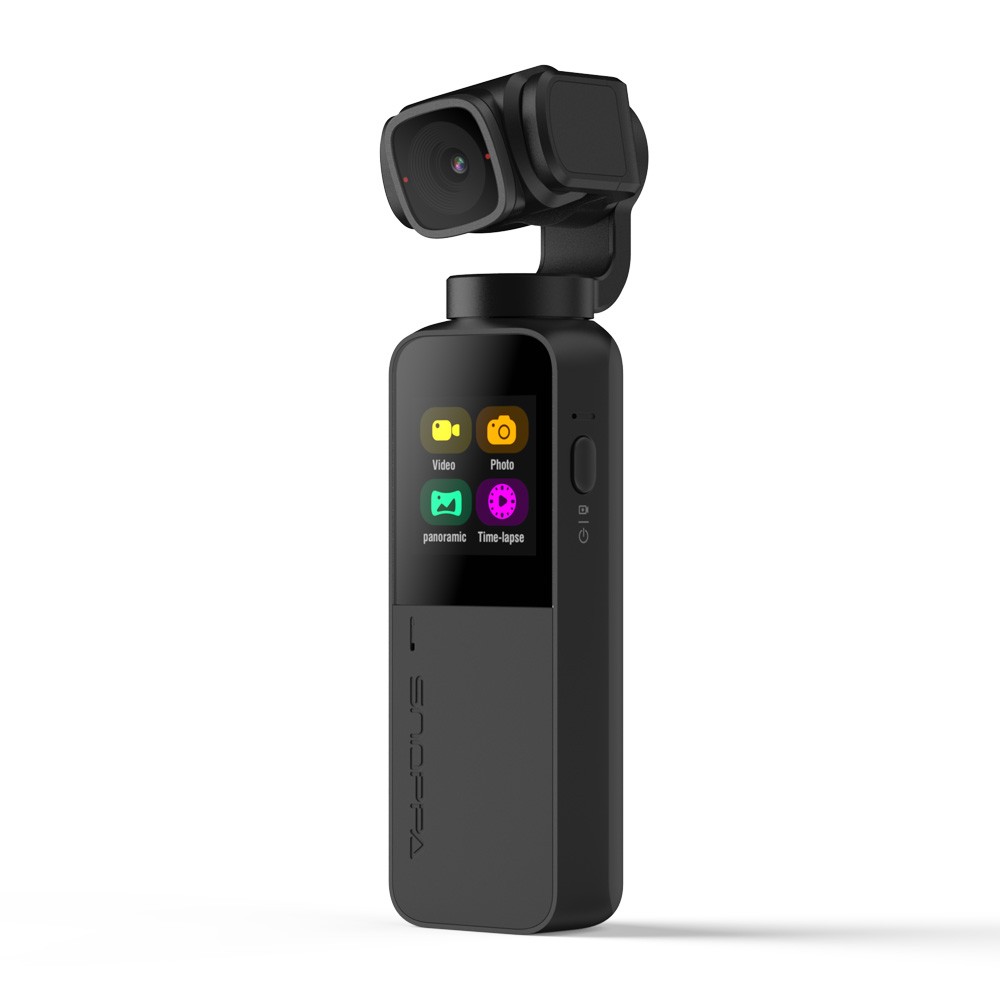 Snoppa Vmate 3 Axis Handheld Gimbal Camera Stabilizer 200Mbps High Bitrate Video Recording with 4K Smart Camera, 118g WiFi Connection Built-in Microphone 90&deg;Rotating Lens Bluetooth Microphone Support