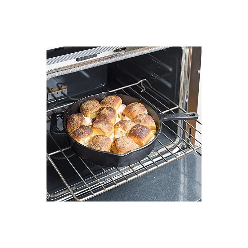 Farmhouse Cast Iron Pre Seasoned Fry Pan, 11-Inch