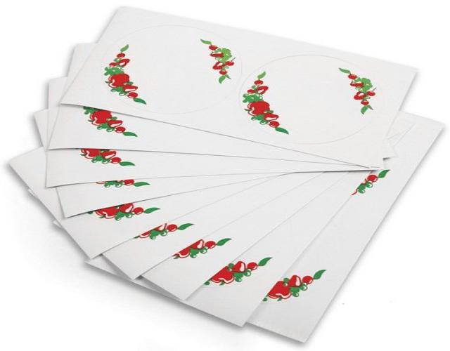Round Canning Labels 24 Pk