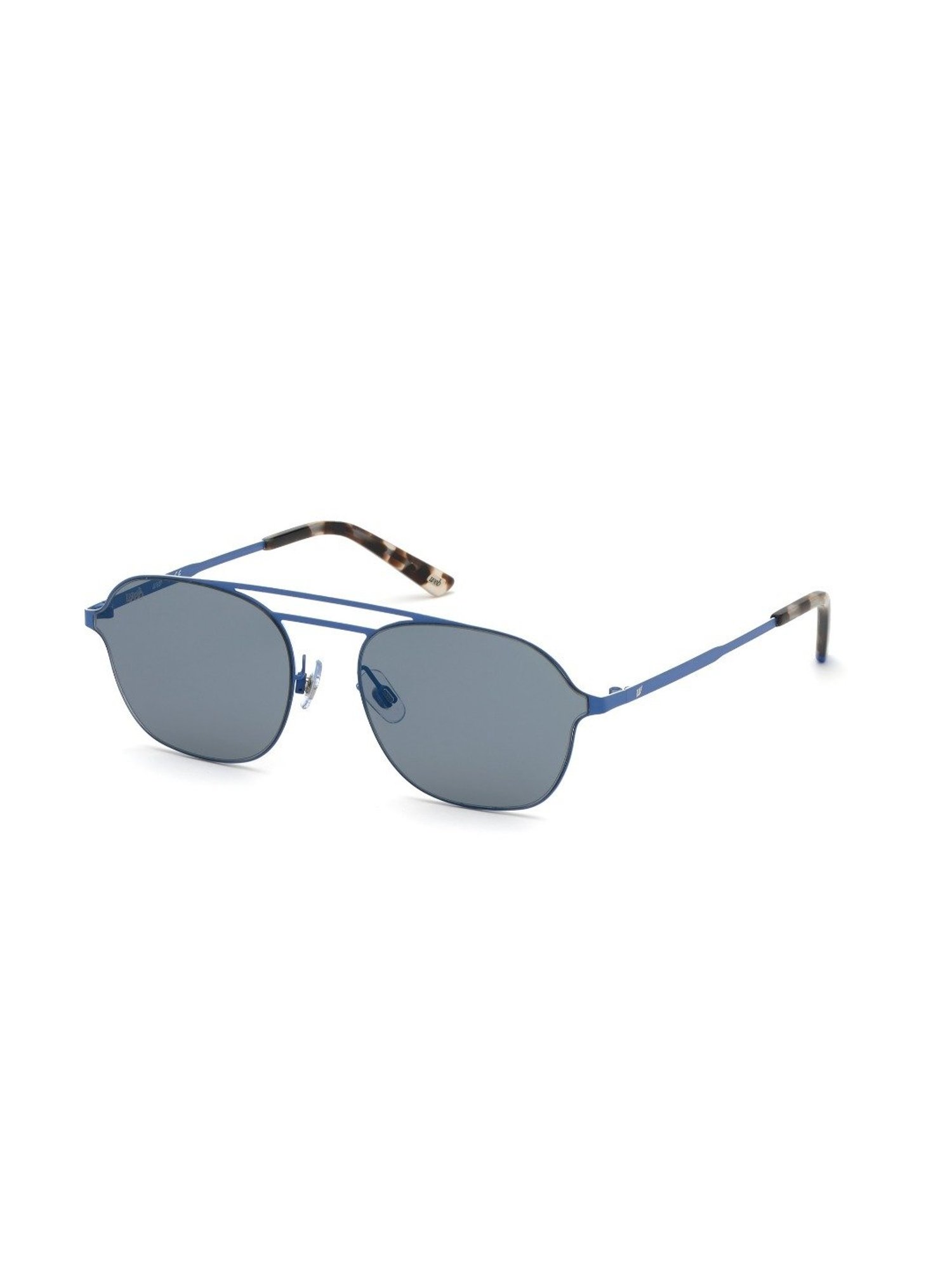 Web Eyewear Blue Pilot Unisex Sunglasses Designed in Italy