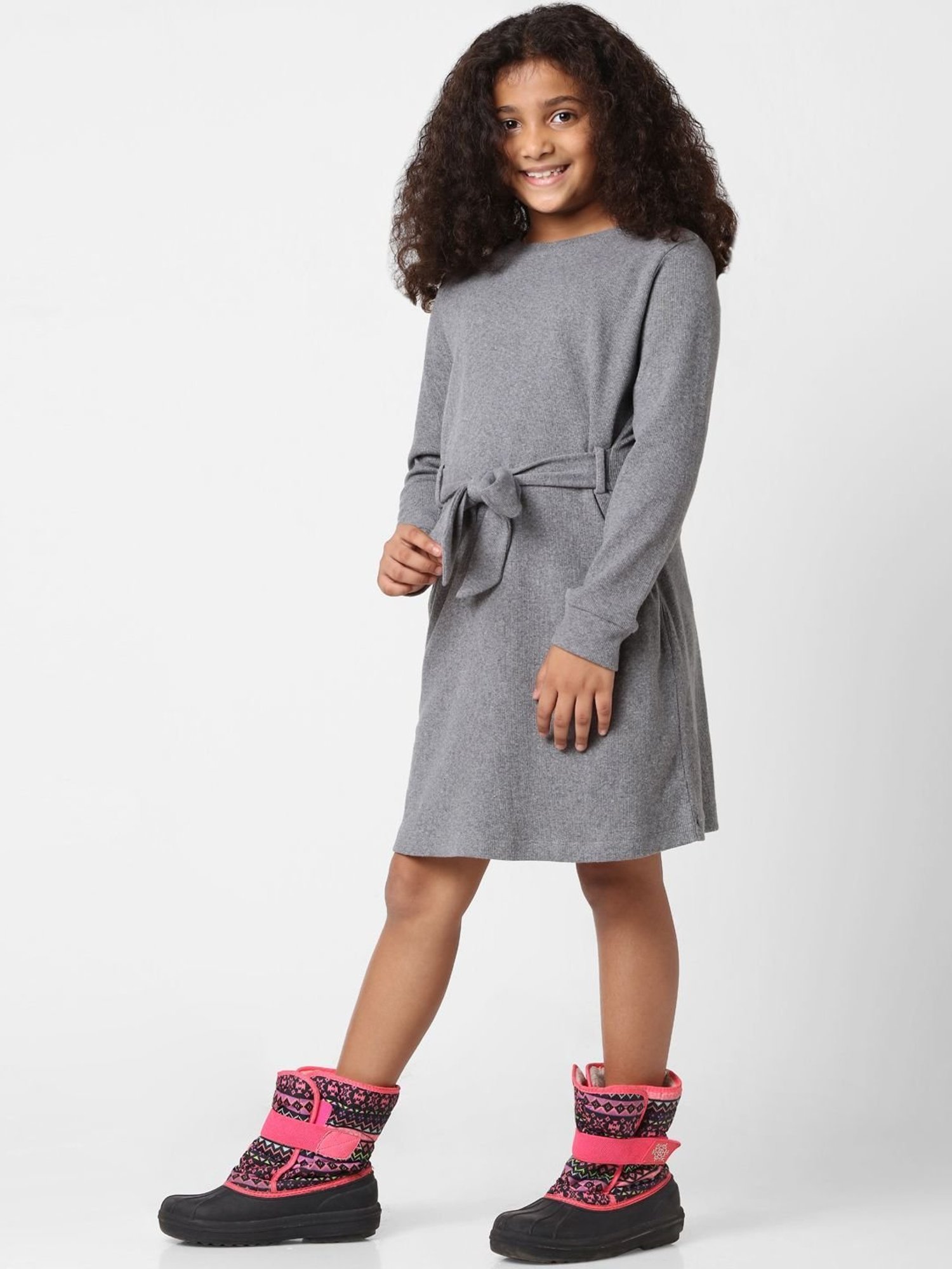 KIDS ONLY Black Floral Print Dress