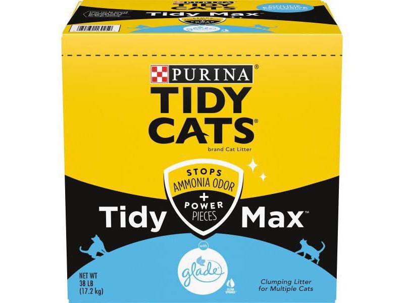 Tidy Cats Max Glade Clear Spring Cat Litter Clumping - 38lbs