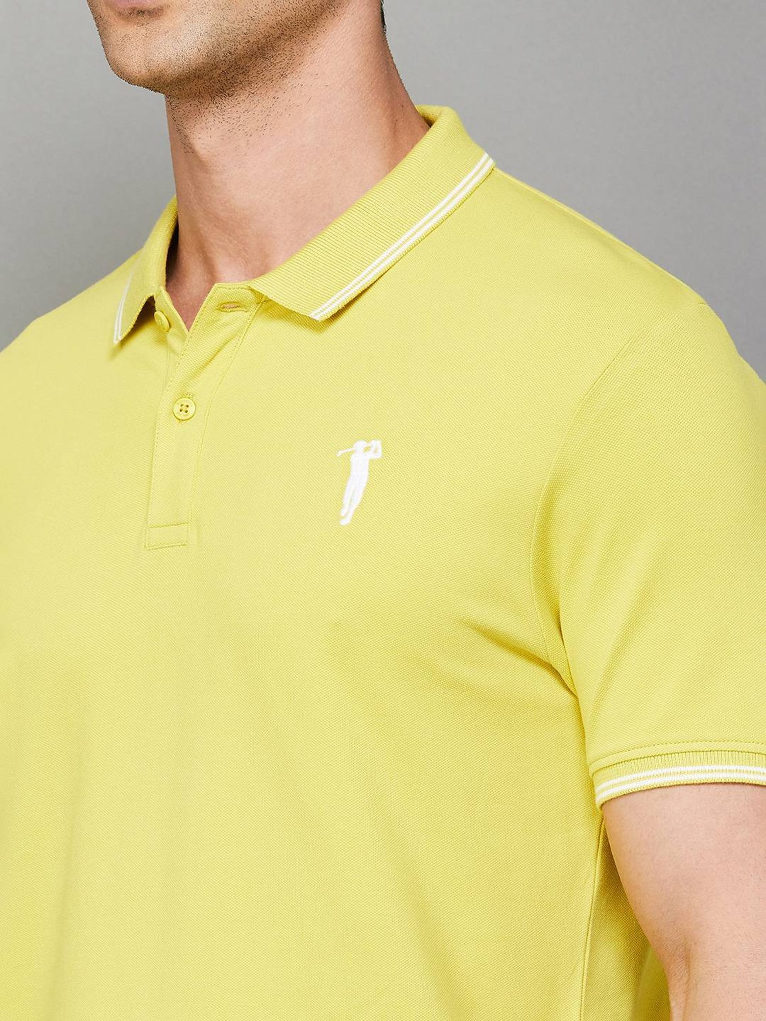 BOSSINI Lime Regular Fit Polo T-Shirt