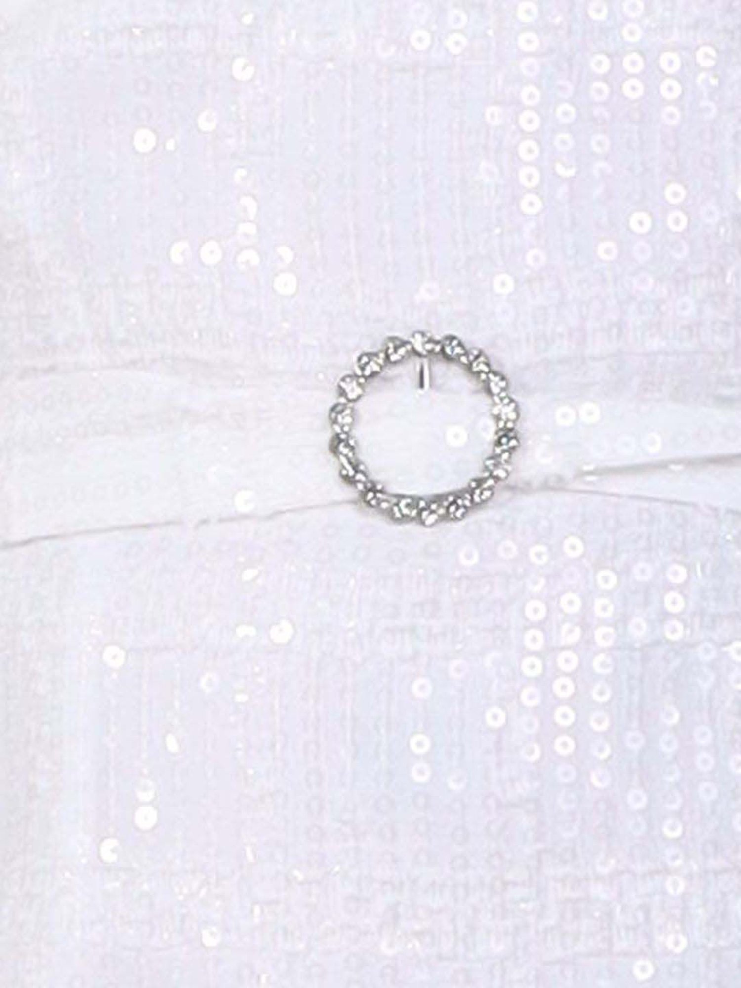 Peppermint Girls White Embellished Dress