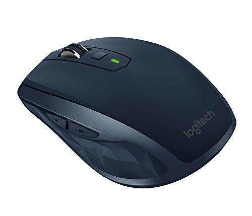 Logitech MX Anywhere 2 Wireless Mobile Mouse, Long Range Wireless Mouse with Hyper Scroll and Easy-Switch up to 3 Devices &ndash; Navy