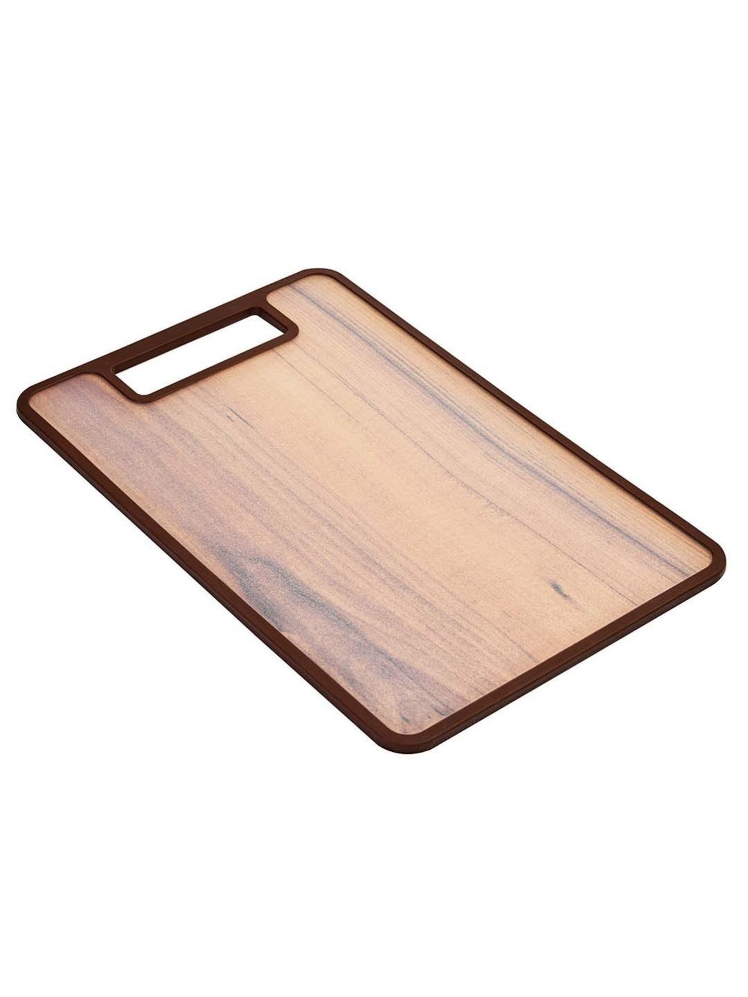 Crayton Beige & Brown Bamboo Chopping Board - Set of 1