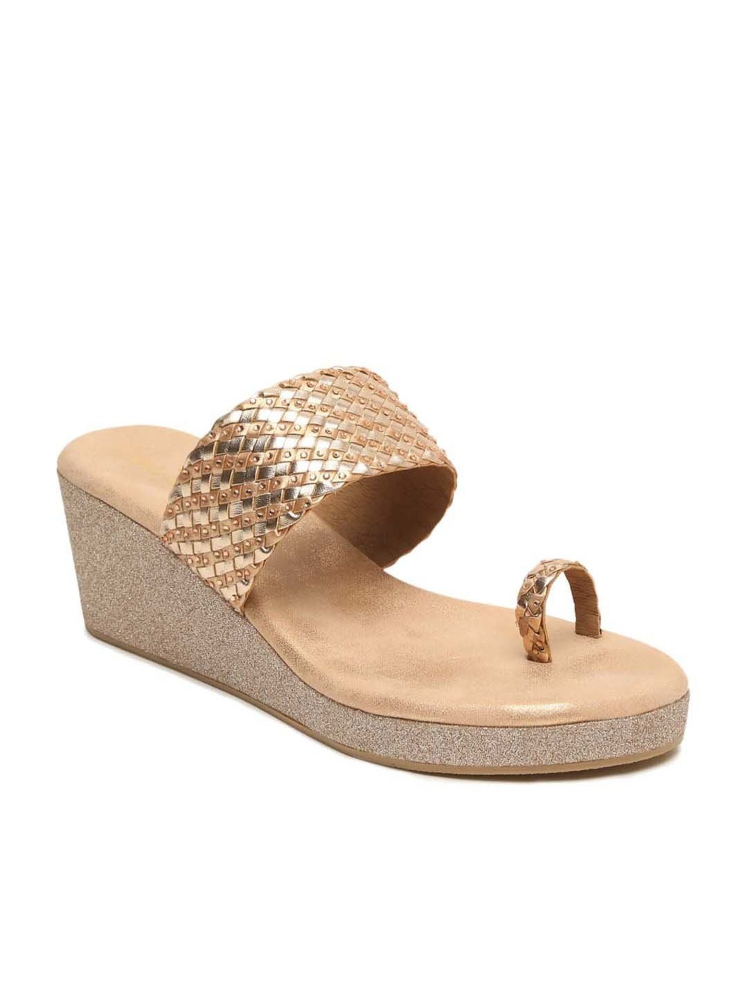 Pelle Albero Women's Sultan Toe Ring Wedges