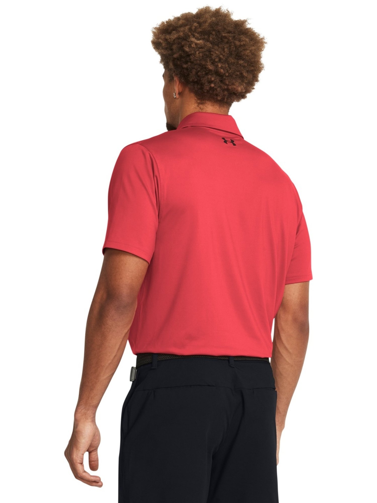 Under Armour Red Slim Fit Polo T-Shirt