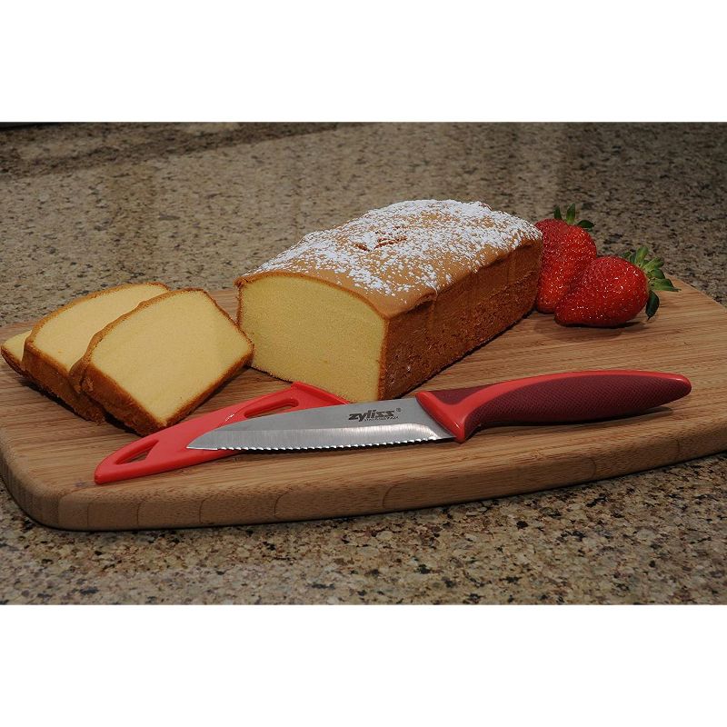 Sabatier Stainless Steel Edgekeeper 8" Chef Knife with Sleeve