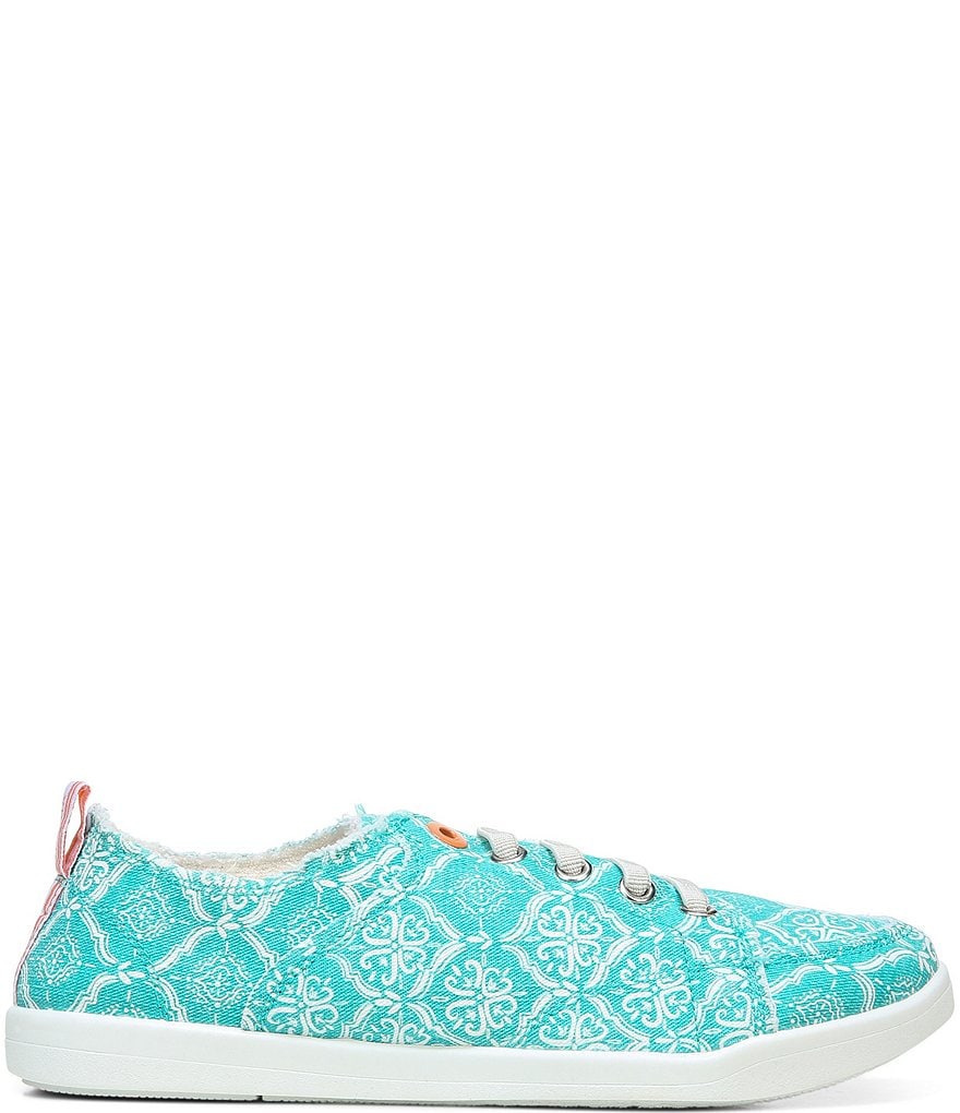 Vionic Pismo Mosaic Print Washable Lace-Up Sneakers