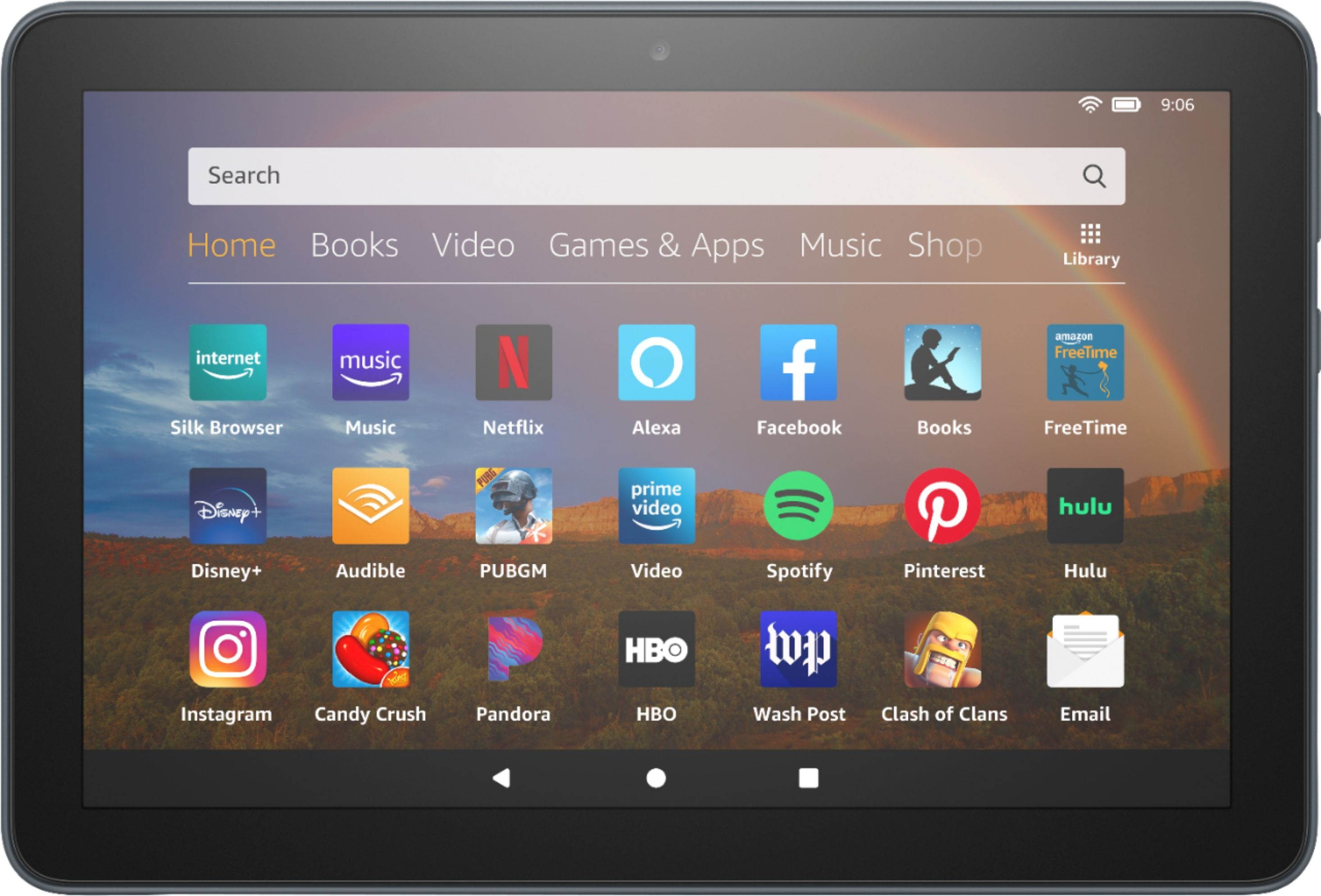 - Fire HD 8 Plus 10th Generation - 8" - Tablet - 32GB - Slate (B0839NDRB2)