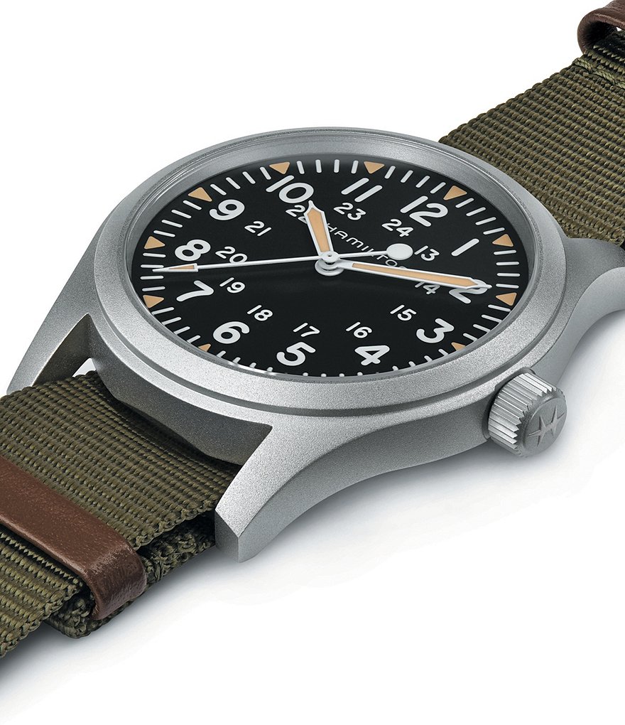 Hamilton Khaki Field Mechanical NATO Strap Bracelet Watch
