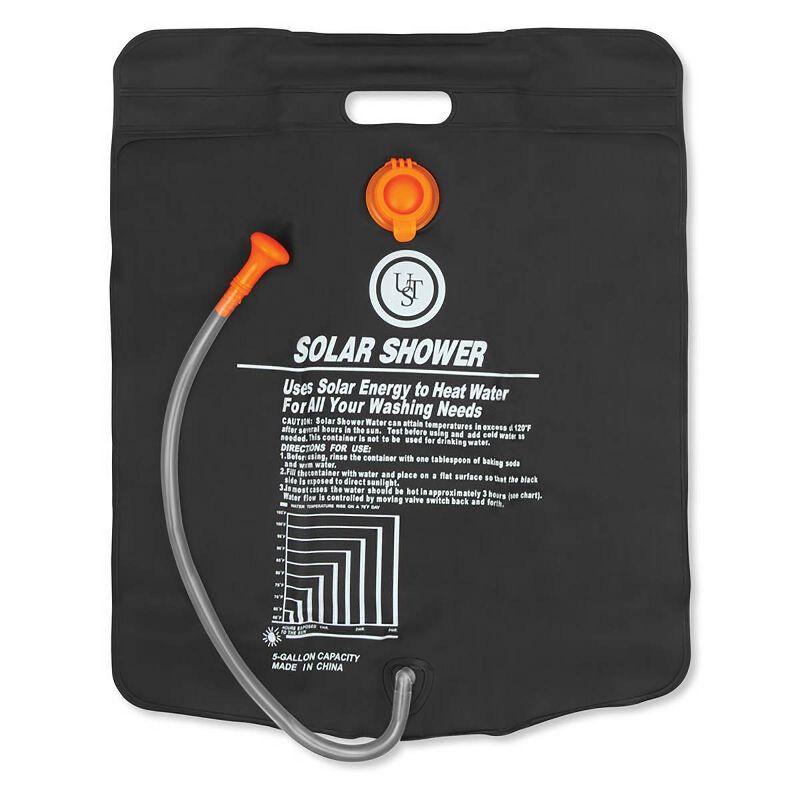 UST Solar Shower - Black