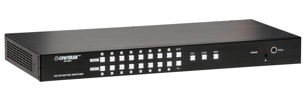 TV One - MX-5288 - 8x8 DVI-D Matrix Routing Switcher - Max Res WUXGA 1080p