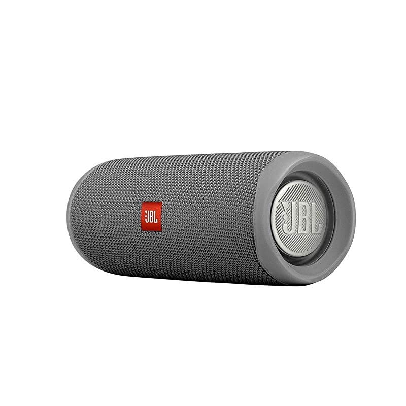 Flip 5 Waterproof Portable Wireless Bluetooth Speaker Bundle Pair Gray