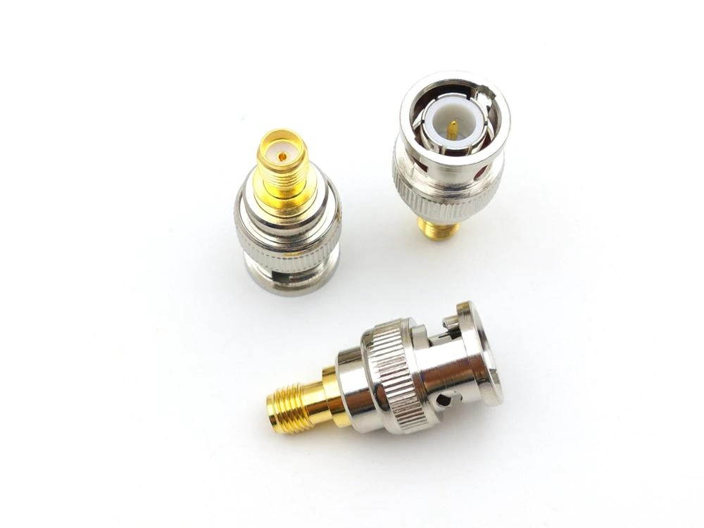 BNC Male to SMA Female Plug Coax connectors