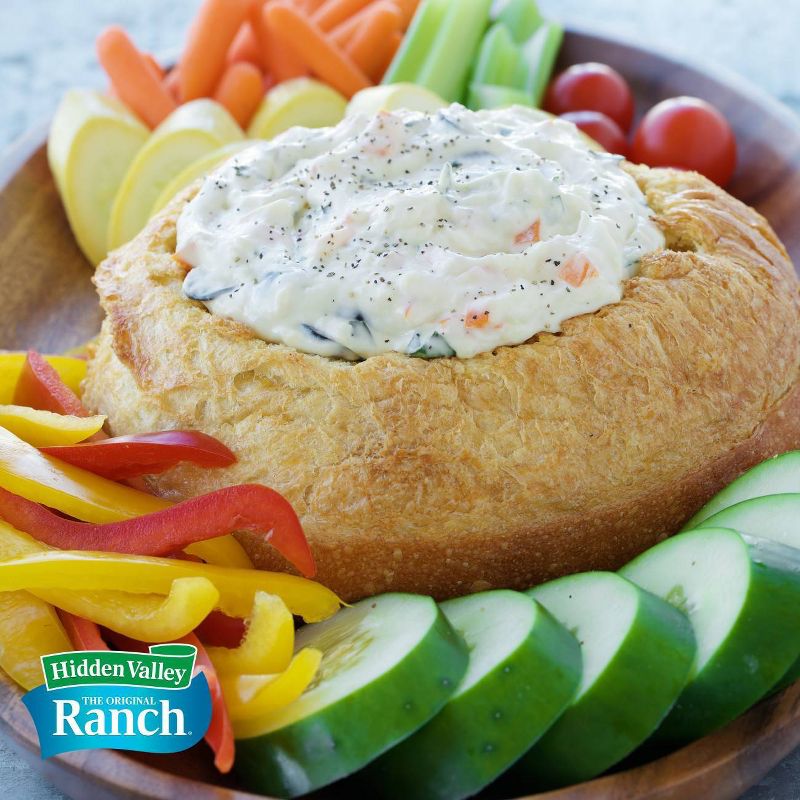 Hidden Valley Original Ranch Organic Salad Dressing & Topping - Gluten Free - 16fl oz