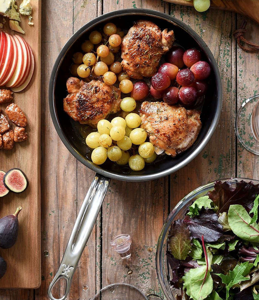 Hestan NanoBond Titanium Stainless Steel Skillet/Fry Pan, 8.5#double;