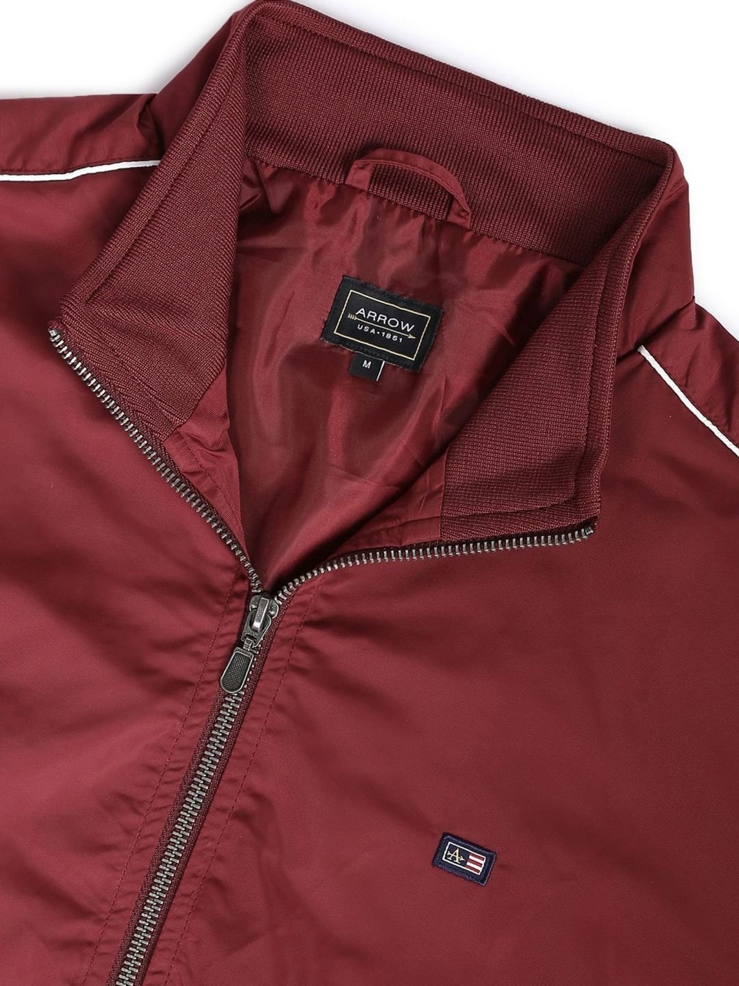 Hummel Grey Regular Fit Bomber Jacket