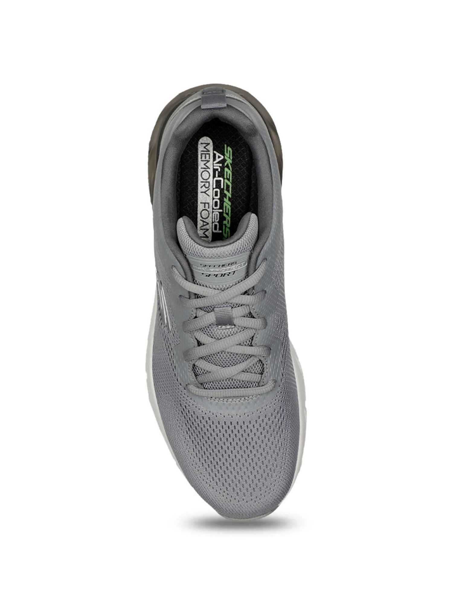 Skechers Men's MAX PROTECT SPORT Grey Derby Shoes