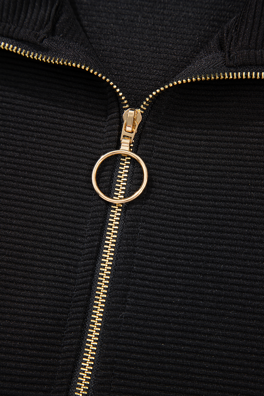 Skobeloff Textured Ruffle Split Top and Drawstring Shorts Set