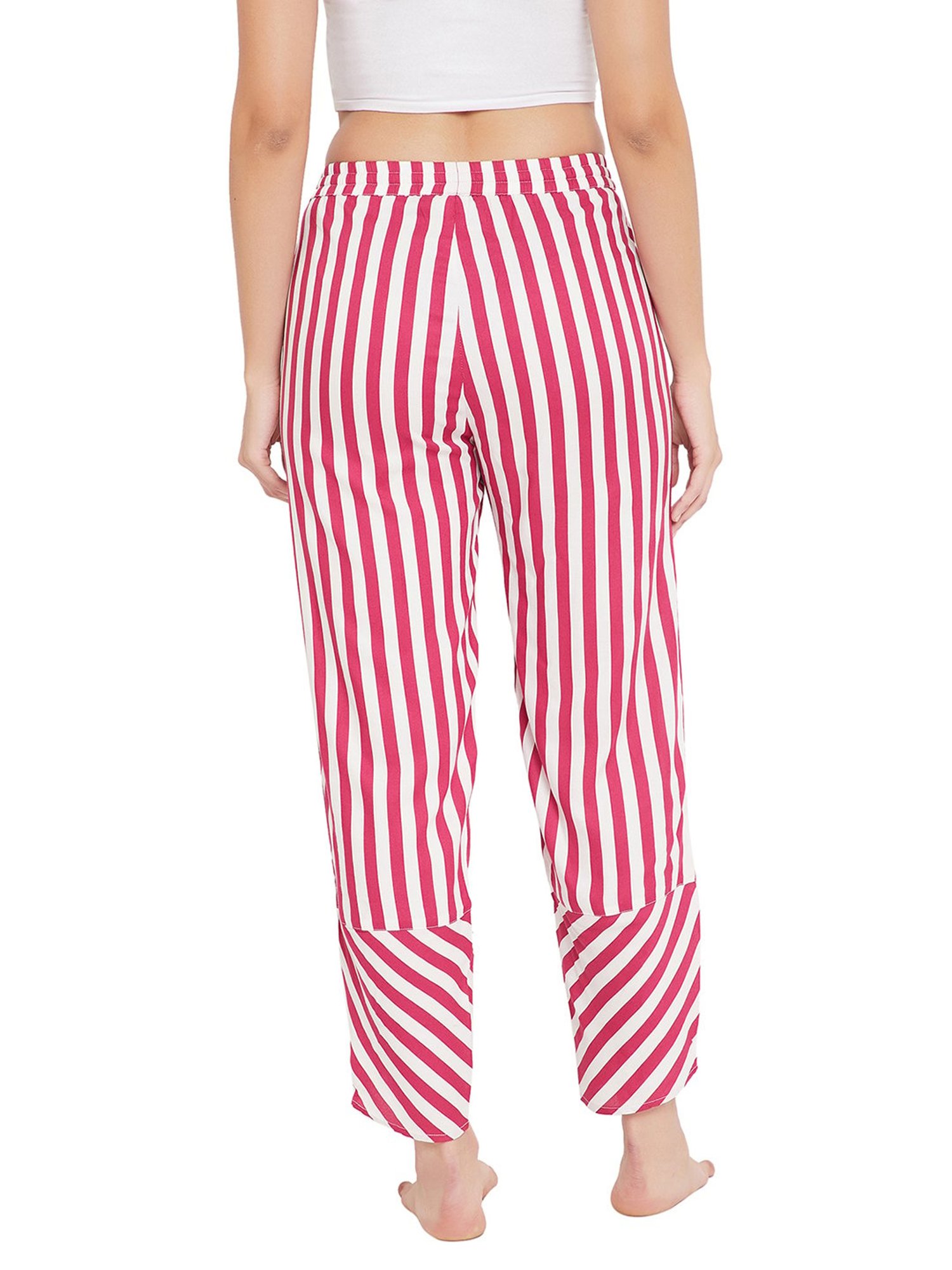Hypernation Red & White Striped Pyjamas