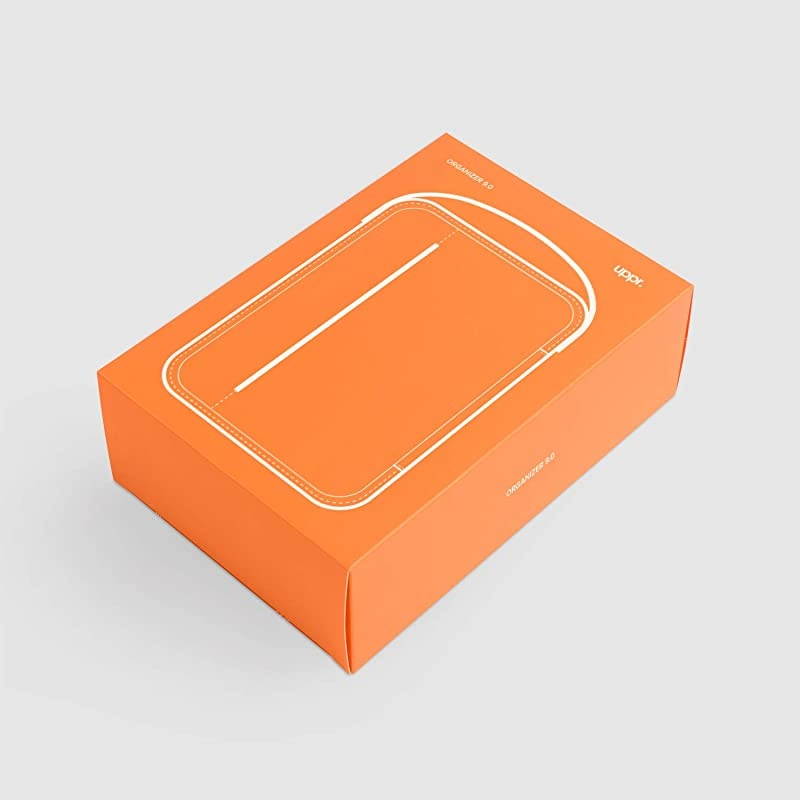 Designs Organizer 9.0 Portable Electronic Accessories Travel Pouch with Leather Handle for Laptop Accessories, Chargers, Tech Gears, Gadgets, Cables, Cords, Power Bank (New Black Label)