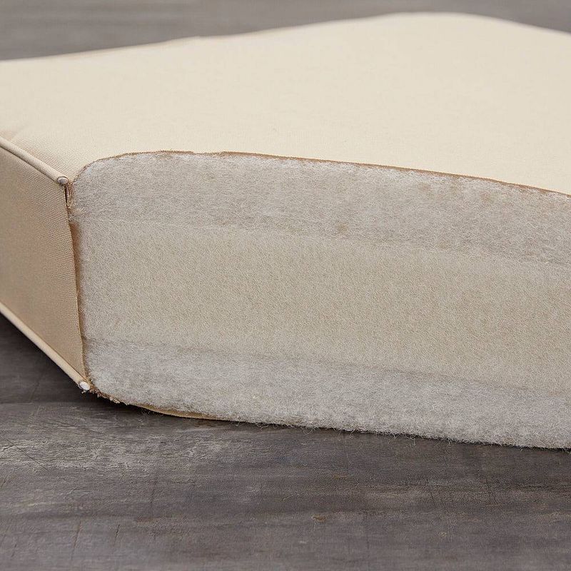 Sunbrella Stripe Outdoor Seat Cushion Red/Green