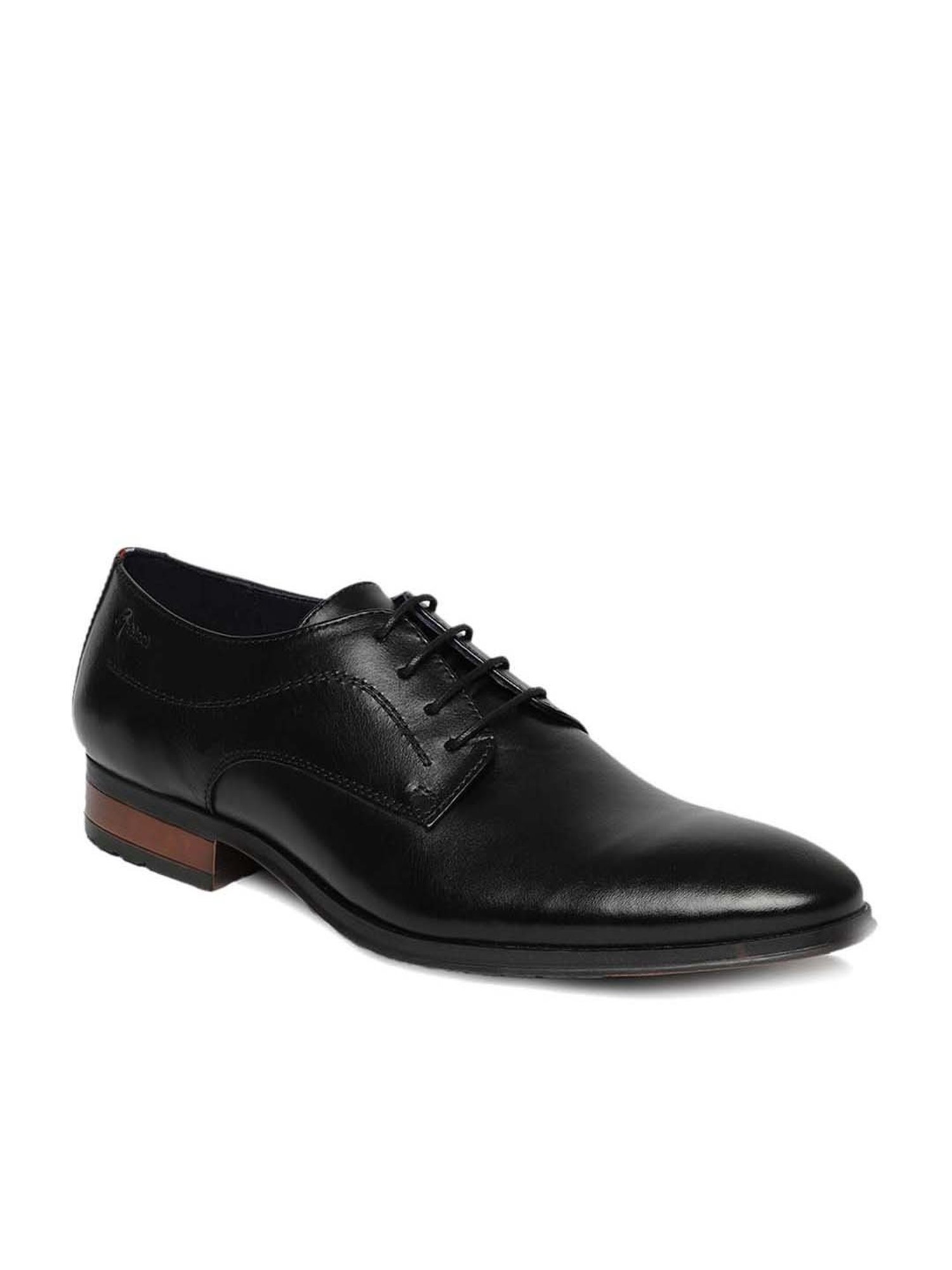 Gabicci Men's Black Derby Shoes