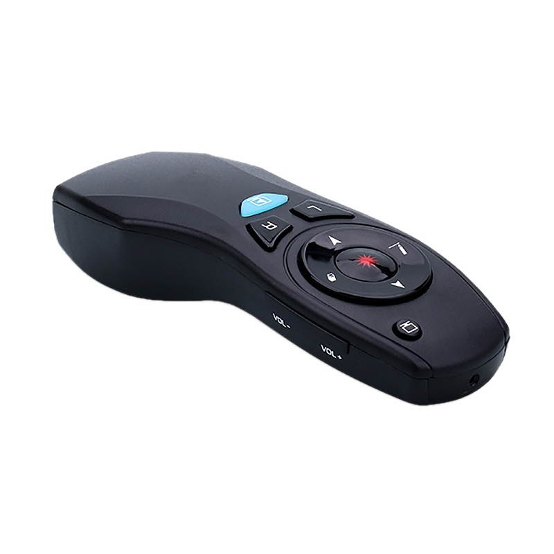 VIBOTON A3 Multimedia Presentation Remote PowerPoint Clicker Wireless Presenter Air Mouse, Control Distance: 10-15m
