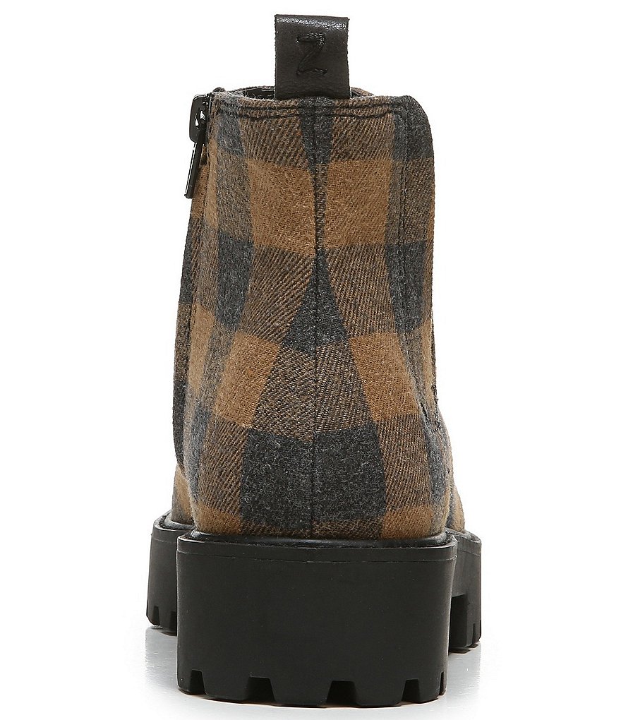 Zodiac Shiloh Plaid Booties