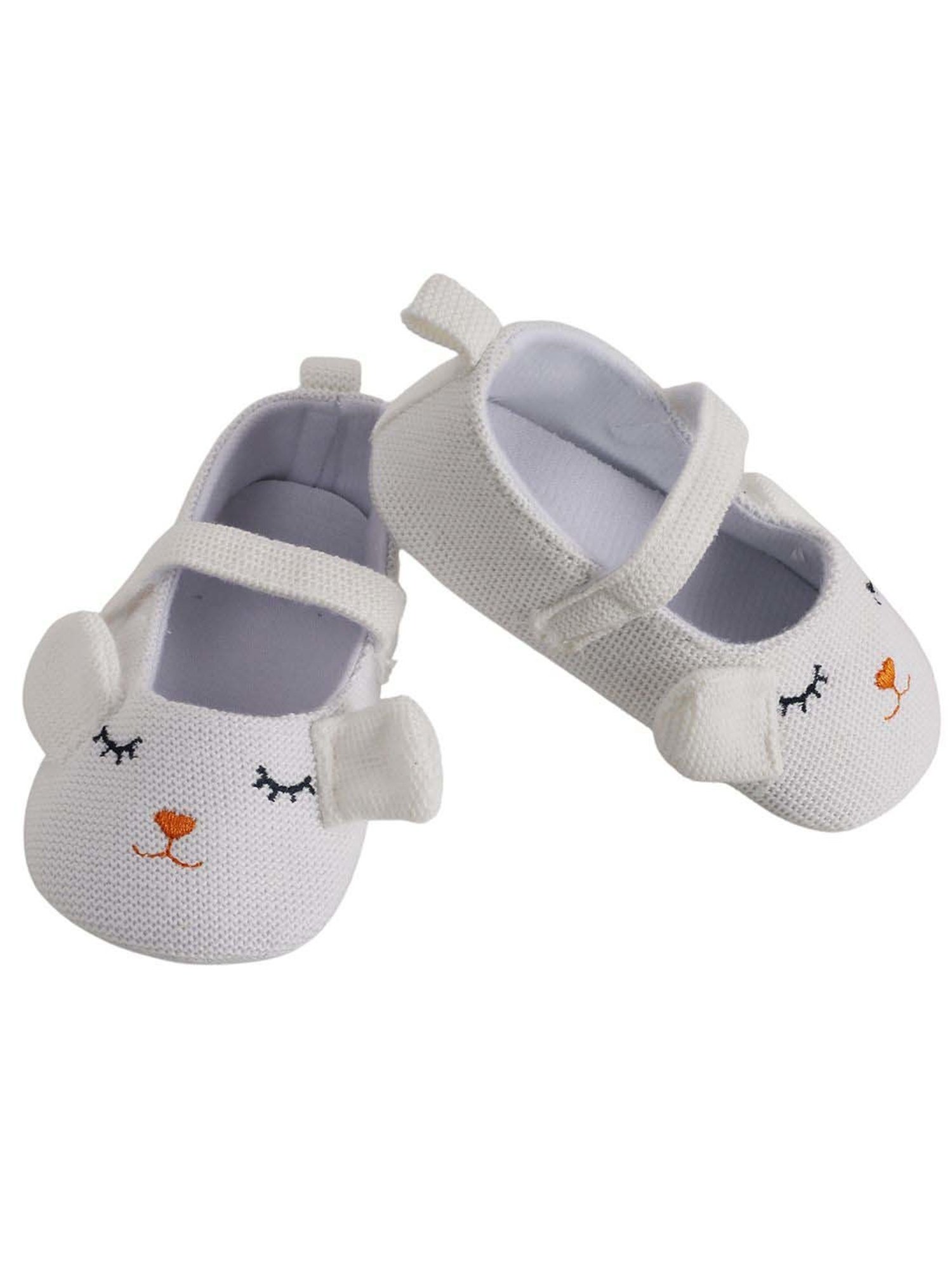 Baby Moo Kids Cream Casual Mary Jane Shoes