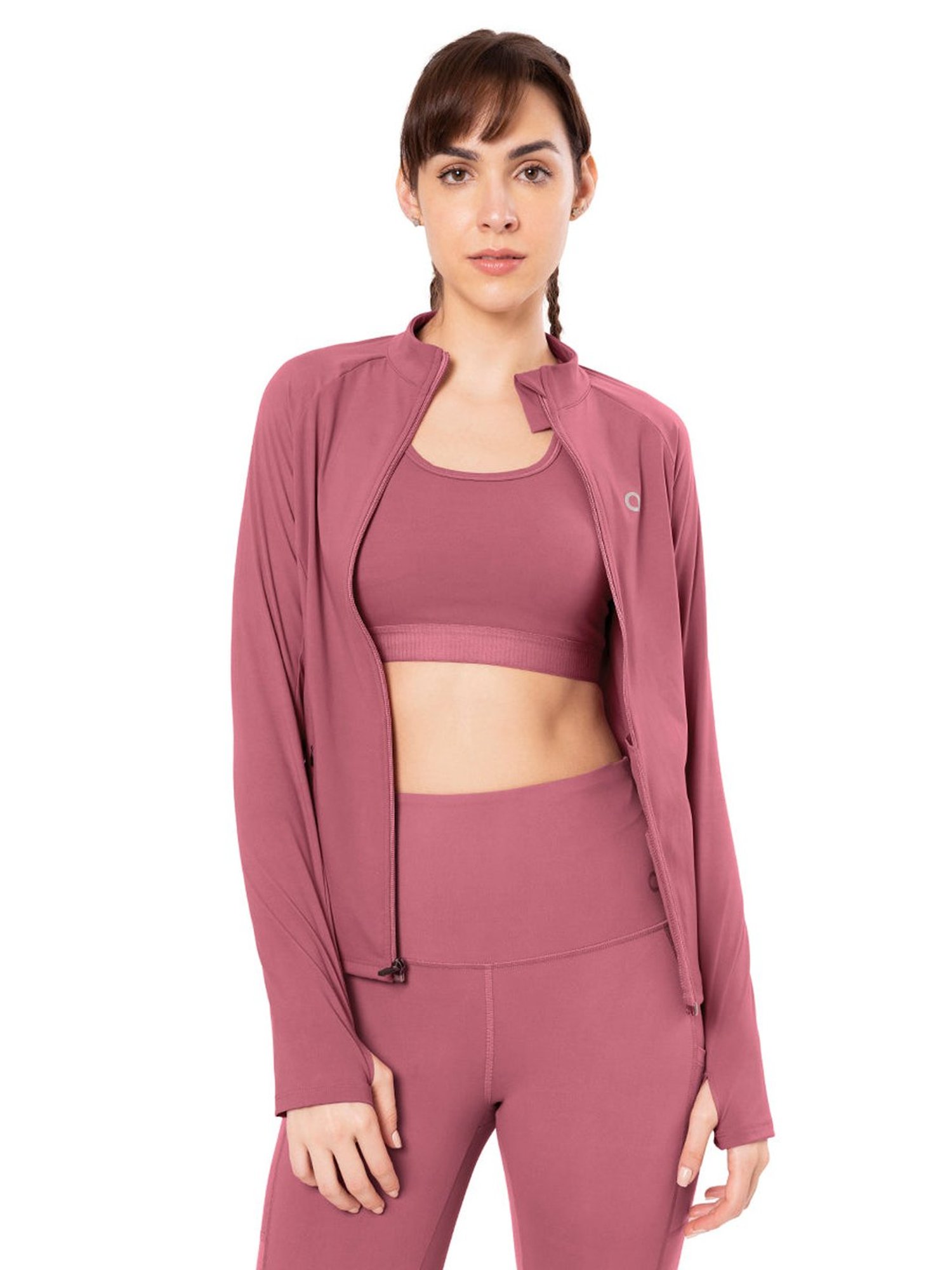 Amante Purple Slim Fit Sports Jacket