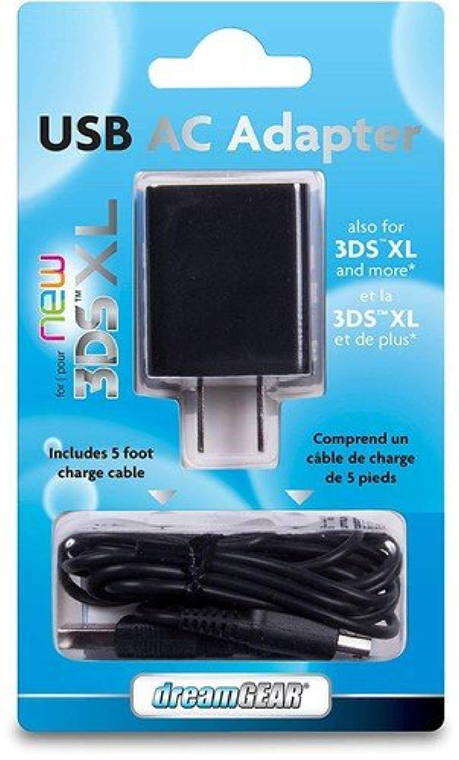 DREAMGEAR DG3DSXL-2262 Nintendo 3DS(R) XL USB AC Adapter