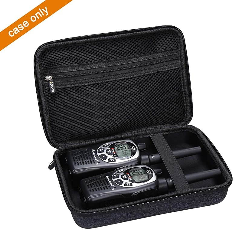 Hard Carry Travel Case Compatible with Midland GXT1000VP4 TwoWay Radio