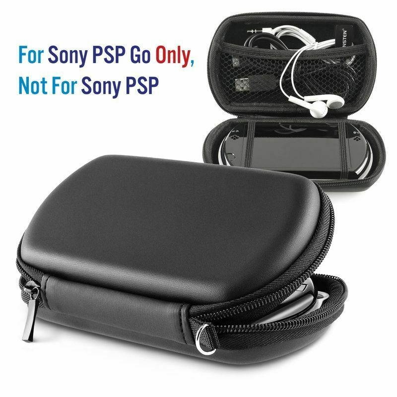 BLACK HARD CARRY COVER BAG EVA CASE SKIN For  PSP GO PSPGO US Fast Shipping