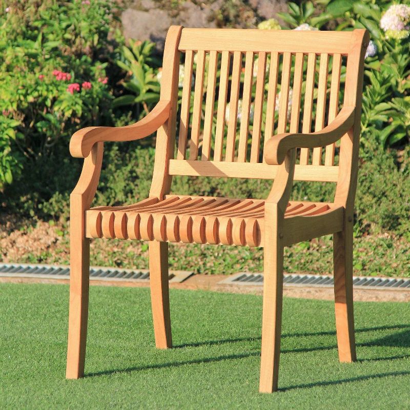 Mosko 5pc Solid Teak Outdoor Dining Set - Cambridge Casual