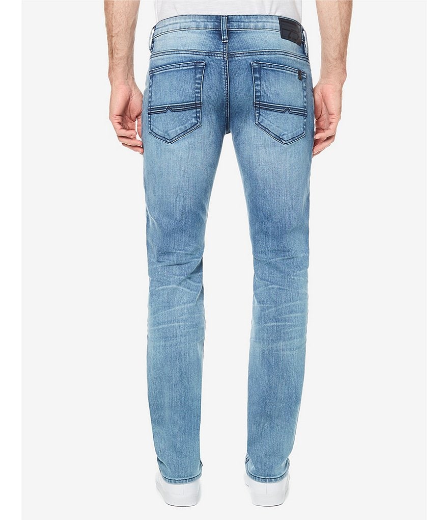 Buffalo David Bitton Ash X Crinkled Slim Fit Jeans
