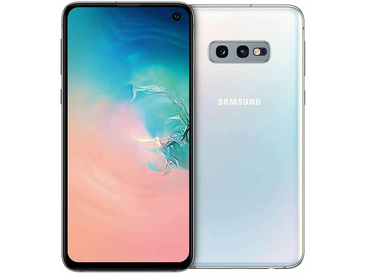 Samsung Galaxy S10e 128GB Prism White Verizon + GSM Unlocked Smartphone Grade A