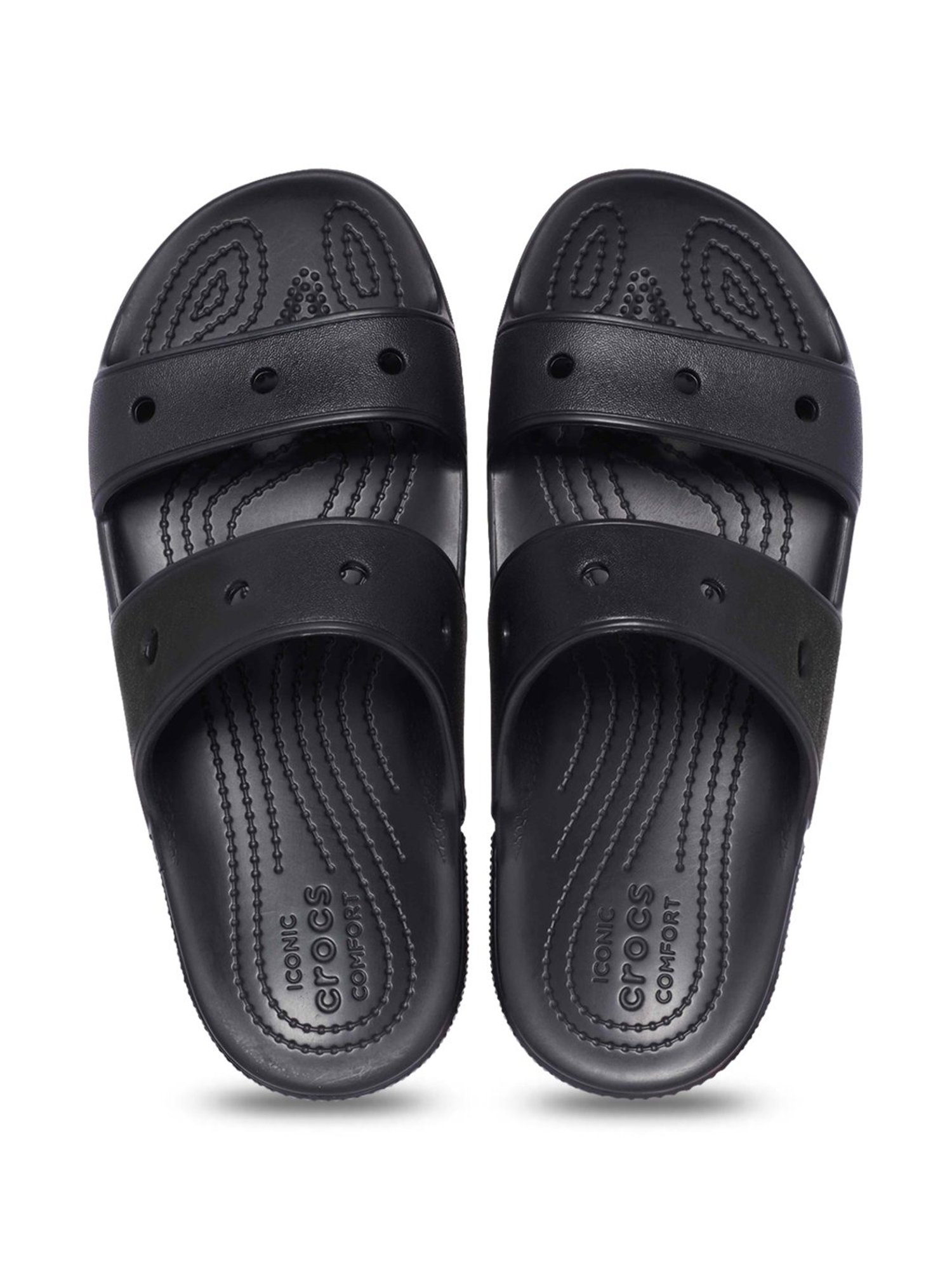 Crocs Kids Classic Black Casual Sandals