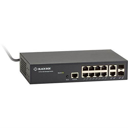 Black Box LGB1110A L2+ Switch Delivers Management Simplicity, Lower Cost Of Ownership, Plus Fiber U