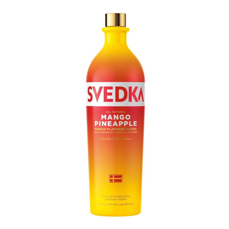 SVEDKA Mango Pineapple Flavored Vodka - 750ml Bottle