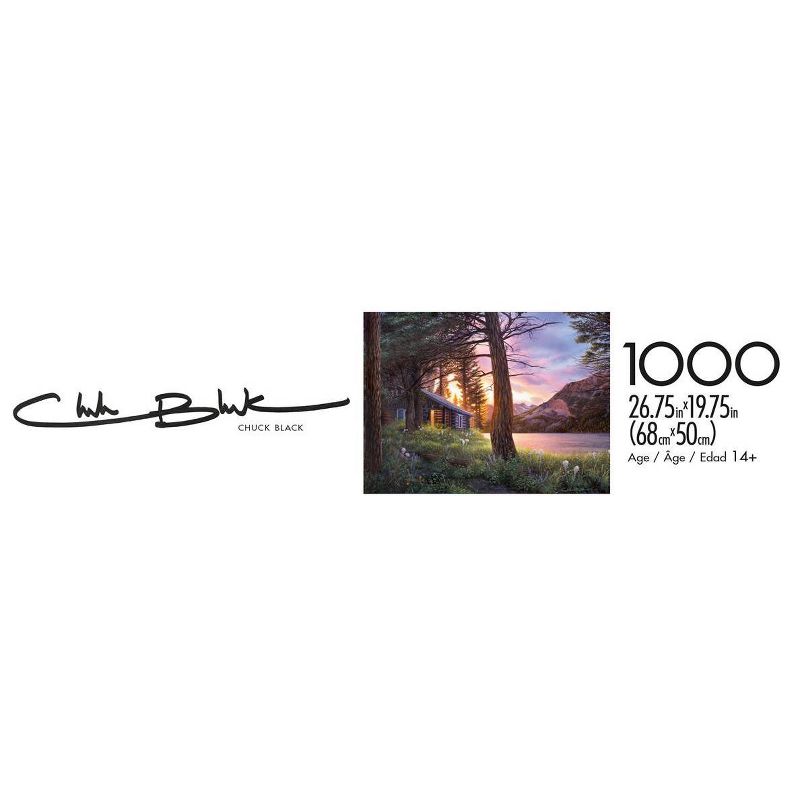 Buffalo Games Chuck Black: Blissful Solitude Jigsaw Puzzle - 1000pc