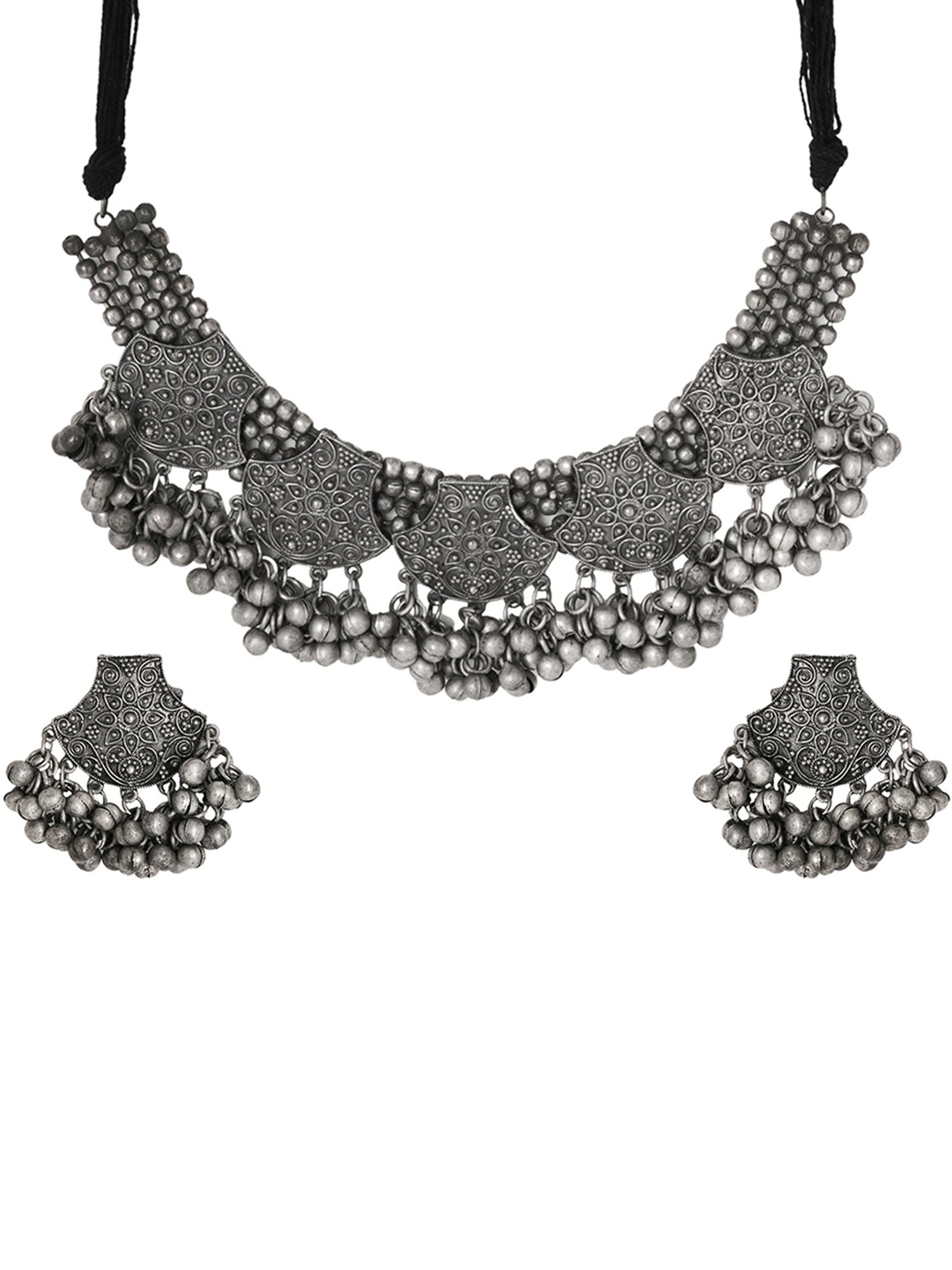 Teejh Ethnic Jiera Princess Necklace Set for Women