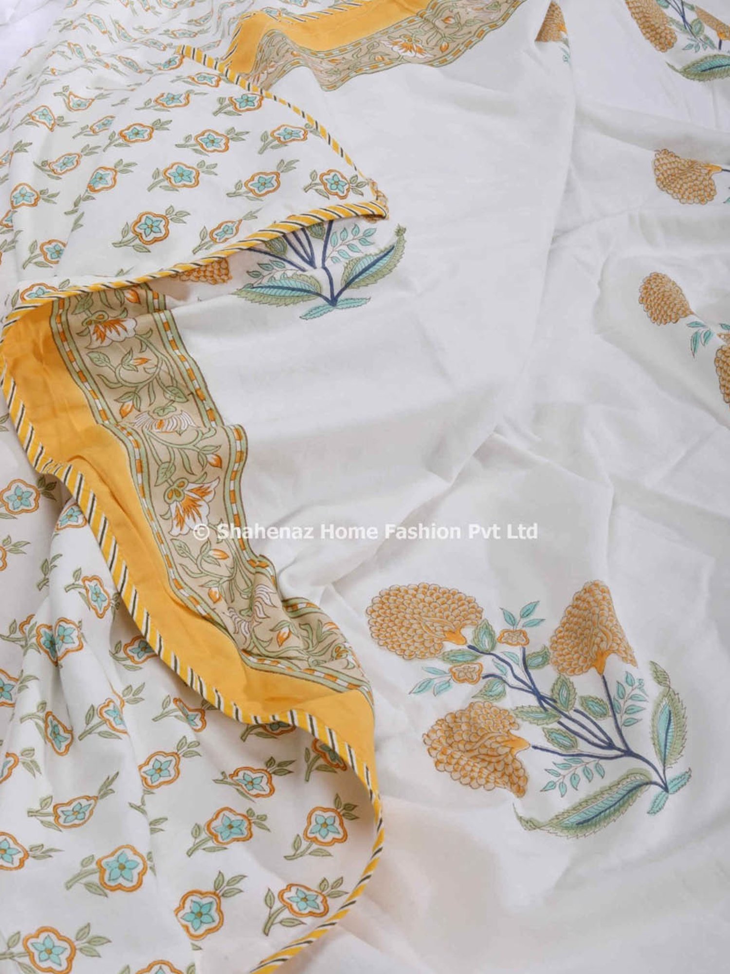 JaipurFabric Green Cotton 150 GSM Reversible Ac Dohar