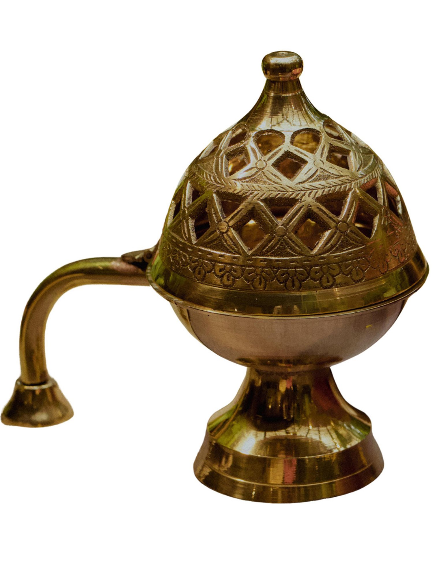 Tayhaa Brown Resin Fiery Tiger Head Showpiece