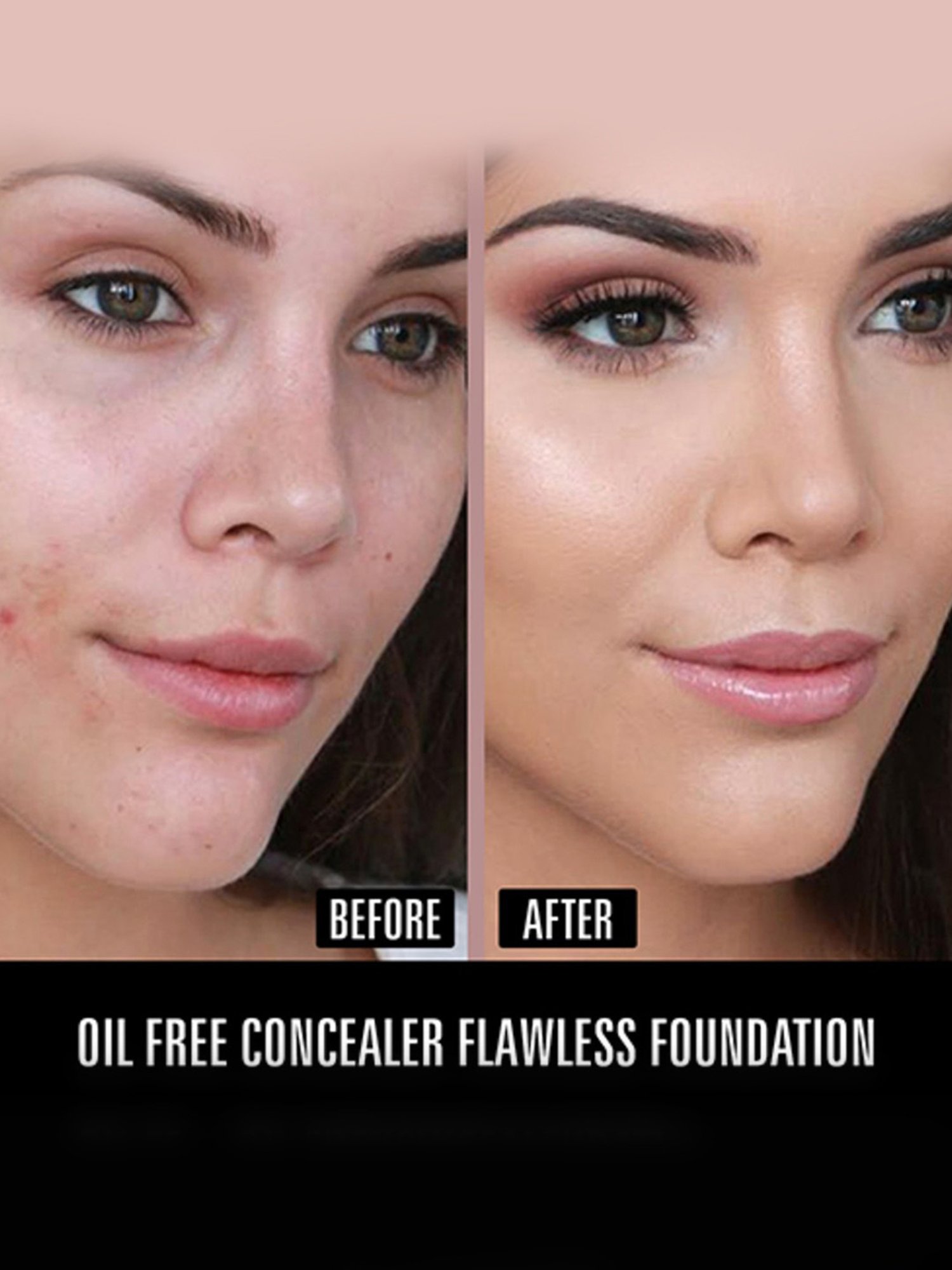 Matt Look Oil-Free Concealer Flawless Foundation 05 Beige - 43 gm