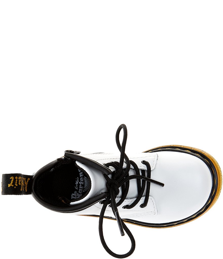 Dr. Martens Kids' 1460 Leather Lace-Up Combat Boots (Infant)